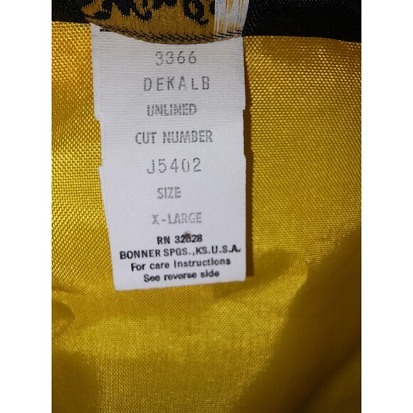 Vintage Dekalb Seed Corn Farming Swingster Windbreaker Jacket Coat 1970s Mens XL - Picture 5 of 15